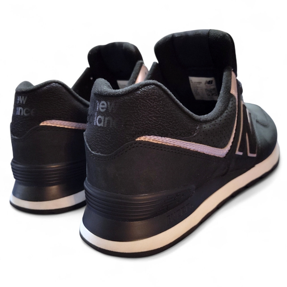 New Balance 574 Sneakers Black Rose Womens Size 11.5 - Picture 4 of 10